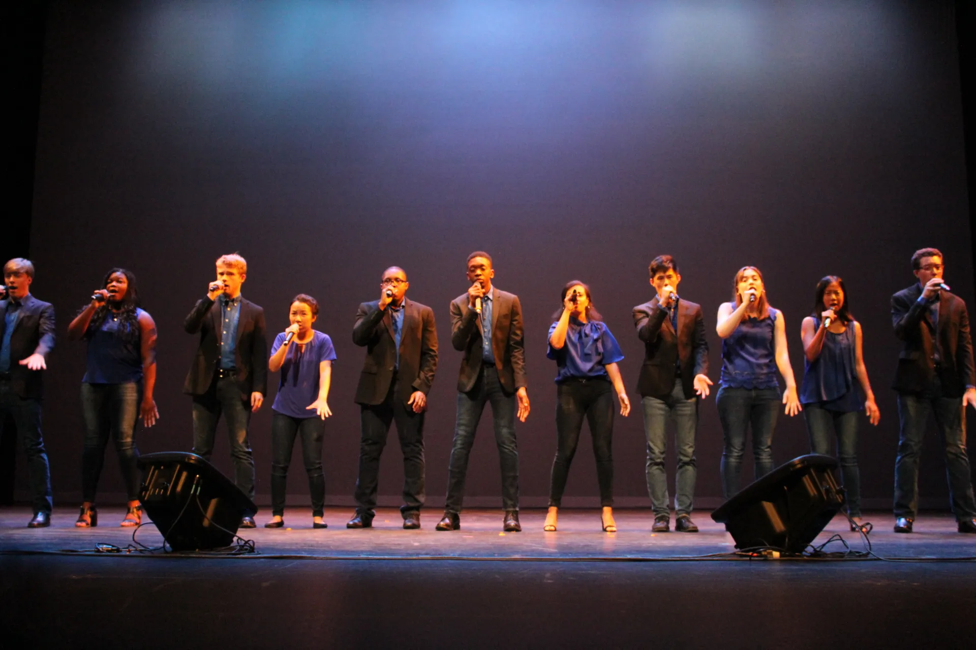 SBSB performing on stage